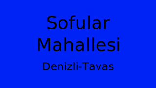 Sofular Mahallesi Thumbnail
