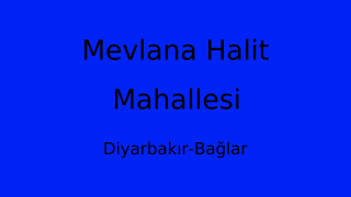 Mevlana Halit Mahallesi Thumbnail
