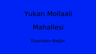Yukarı Mollaali Mahallesi Thumbnail