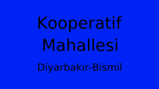 Kooperatif Mahallesi Thumbnail