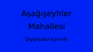 Aşağışeyhler Mahallesi Thumbnail