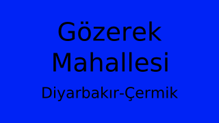 Gözerek Mahallesi Thumbnail