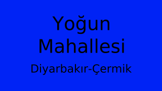 Yoğun Mahallesi Thumbnail