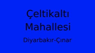 Çeltikaltı Mahallesi Thumbnail