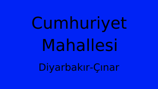 Cumhuriyet Mahallesi Thumbnail