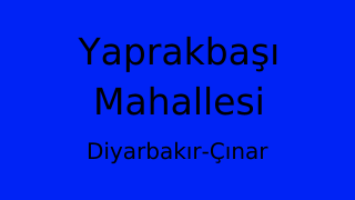Yaprakbaşı Mahallesi Thumbnail