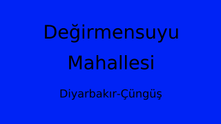 Değirmensuyu Mahallesi Thumbnail