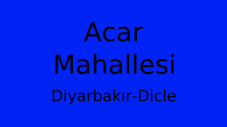 Acar Mahallesi Thumbnail