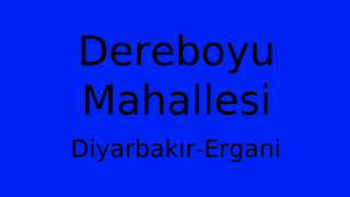 Dereboyu Mahallesi Thumbnail