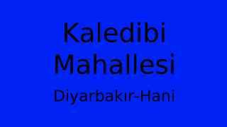Kaledibi Mahallesi Thumbnail