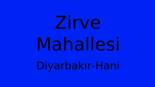 Zirve Mahallesi Thumbnail