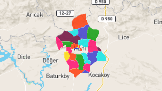 Diyarbakır Hani'nin Mahalleleri, Nüfus Bilgileri, Haritalar ve İstatistikler Thumbnail