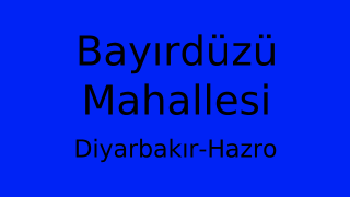 Bayırdüzü Mahallesi Thumbnail