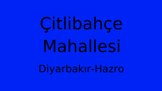 Çitlibahçe Mahallesi Thumbnail