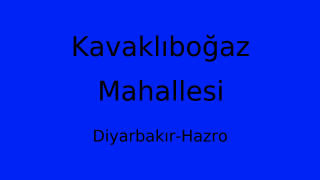 Kavaklıboğaz Mahallesi Thumbnail