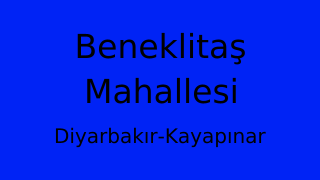 Beneklitaş Mahallesi Thumbnail