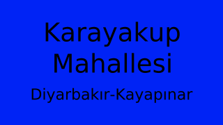 Karayakup Mahallesi Thumbnail