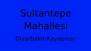 Sultantepe Mahallesi Thumbnail