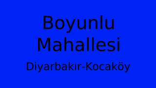 Boyunlu Mahallesi Thumbnail