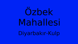 Özbek Mahallesi Thumbnail
