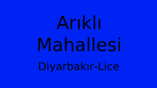 Arıklı Mahallesi Thumbnail