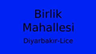 Birlik Mahallesi Thumbnail