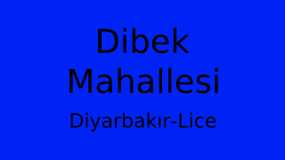 Dibek Mahallesi Thumbnail