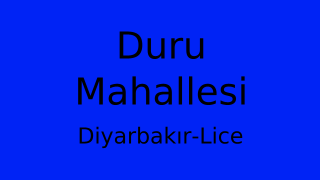 Duru Mahallesi Thumbnail
