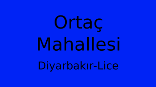 Ortaç Mahallesi Thumbnail