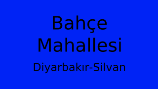 Bahçe Mahallesi Thumbnail