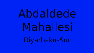 Abdaldede Mahallesi Thumbnail