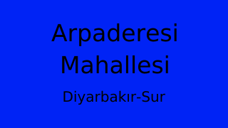 Arpaderesi Mahallesi Thumbnail