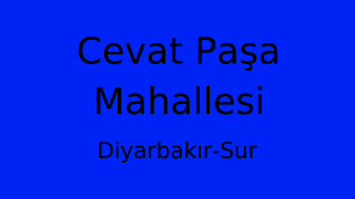 Cevat Paşa Mahallesi Thumbnail