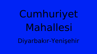Cumhuriyet Mahallesi Thumbnail
