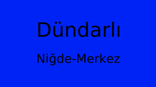 Dündarlı, Merkez, Niğde Thumbnail