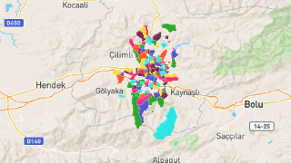 Düzce Düzce Merkez'in Mahalleleri, Nüfus Bilgileri, Haritalar ve İstatistikler Thumbnail