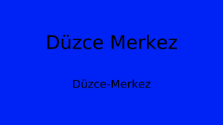 Düzce Merkez Belediyesi, Düzce Thumbnail