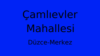 Çamlıevler Mahallesi Thumbnail