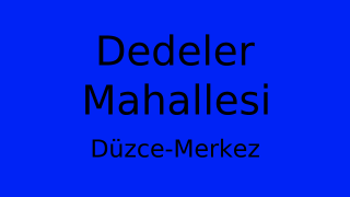 Dedeler Mahallesi Thumbnail