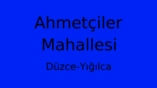 Ahmetçiler Mahallesi Thumbnail