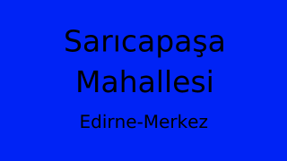 Sarıcapaşa Mahallesi Thumbnail