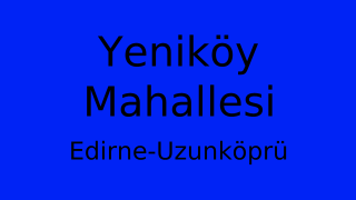 Yeniköy Mahallesi Thumbnail