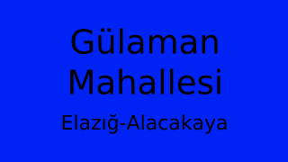 Gülaman Mahallesi Thumbnail