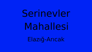 Serinevler Mahallesi Thumbnail