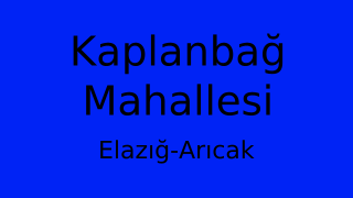 Kaplanbağ Mahallesi Thumbnail