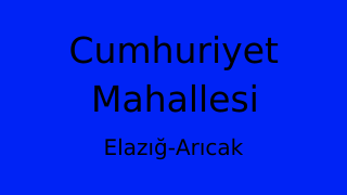 Cumhuriyet Mahallesi Thumbnail