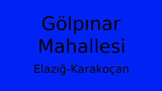 Gölpınar Mahallesi Thumbnail