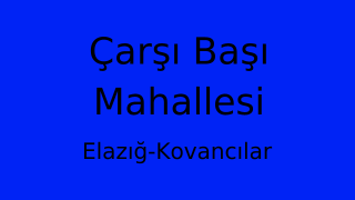 Çarşı Başı Mahallesi Thumbnail