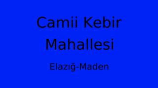 Camii Kebir Mahallesi Thumbnail