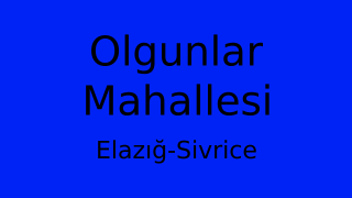 Olgunlar Mahallesi Thumbnail